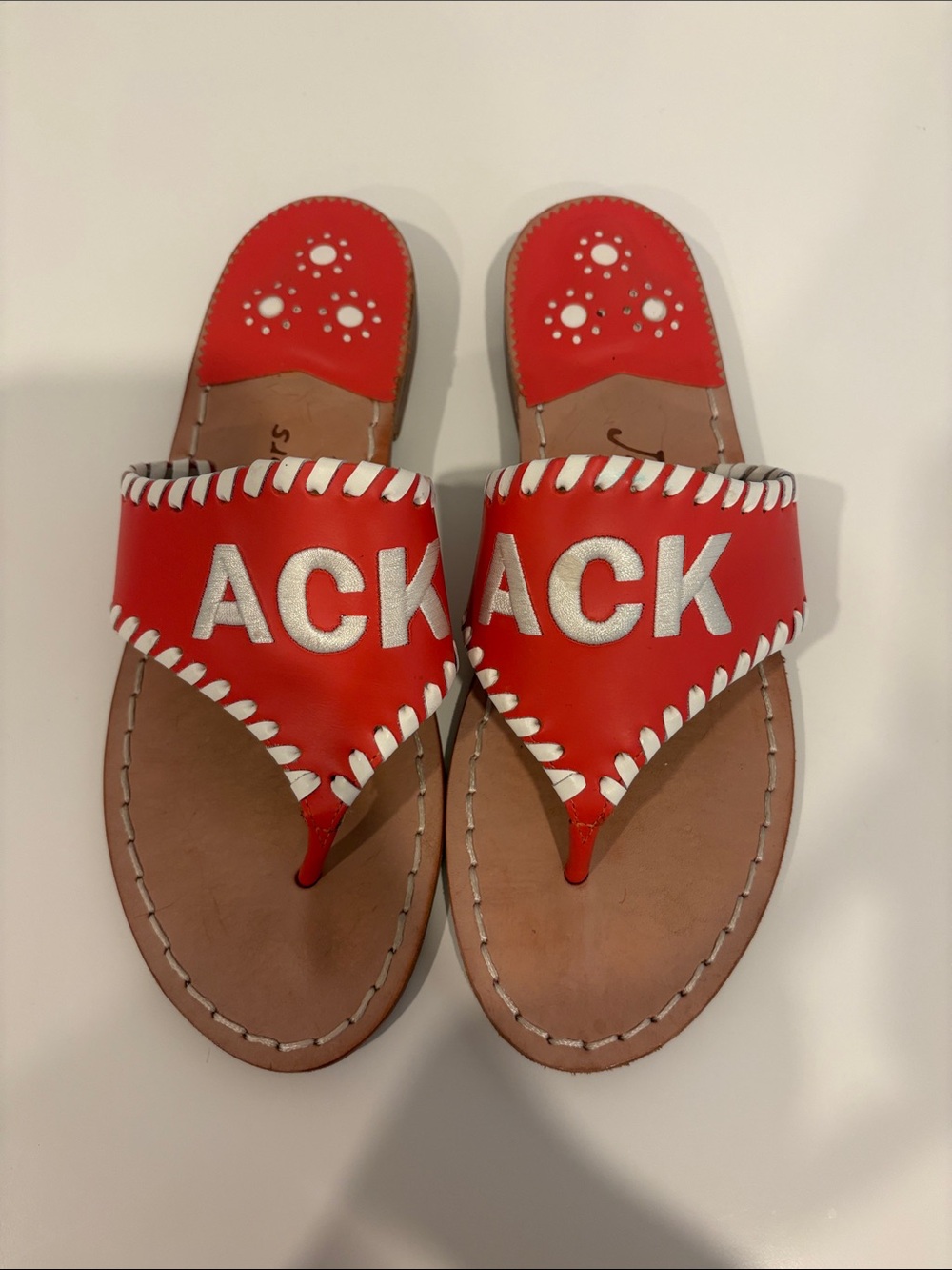 Nantucket ACK Jack Rogers Size 6